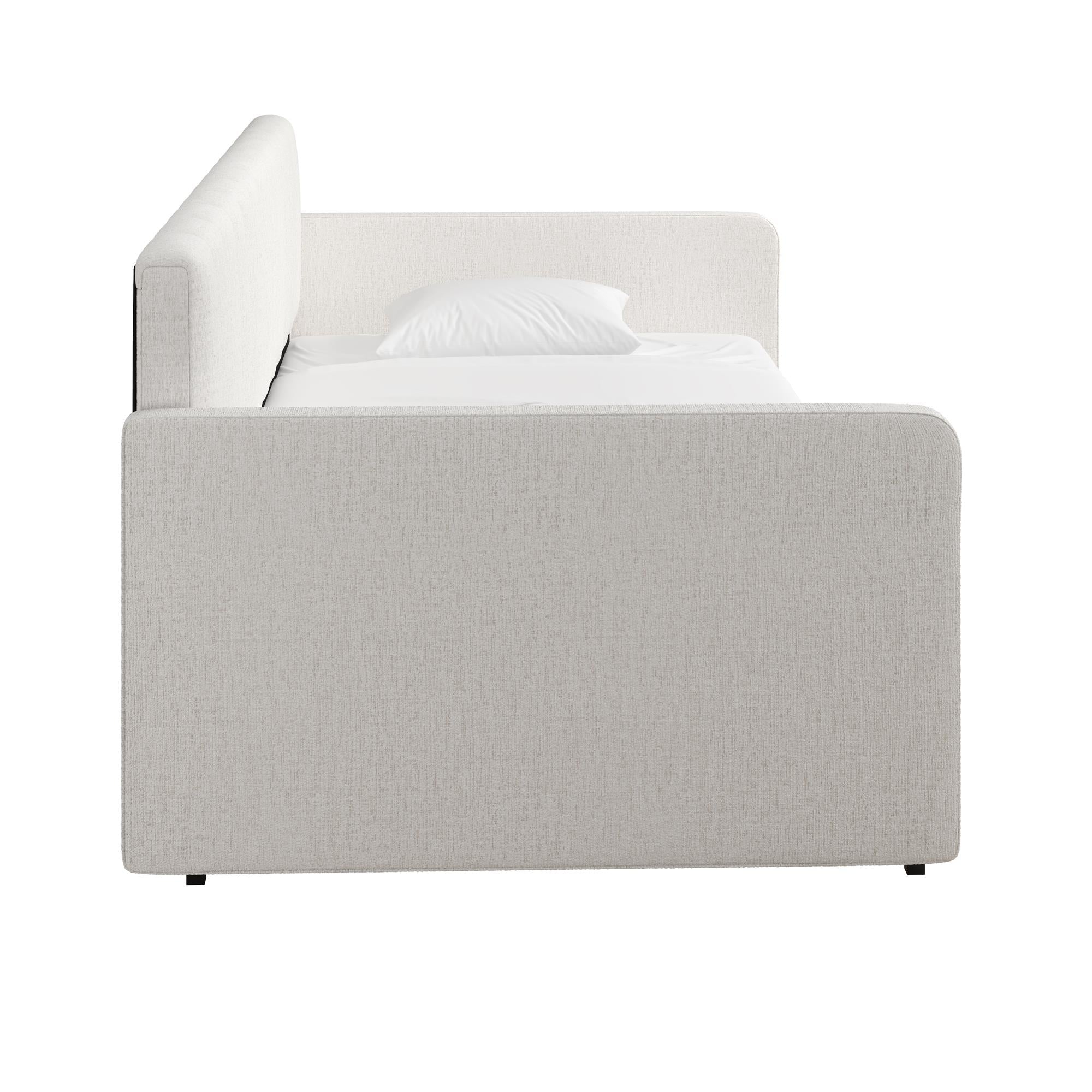 RealRooms Stratford Daybed with Storage Drawers - Cream - Twin