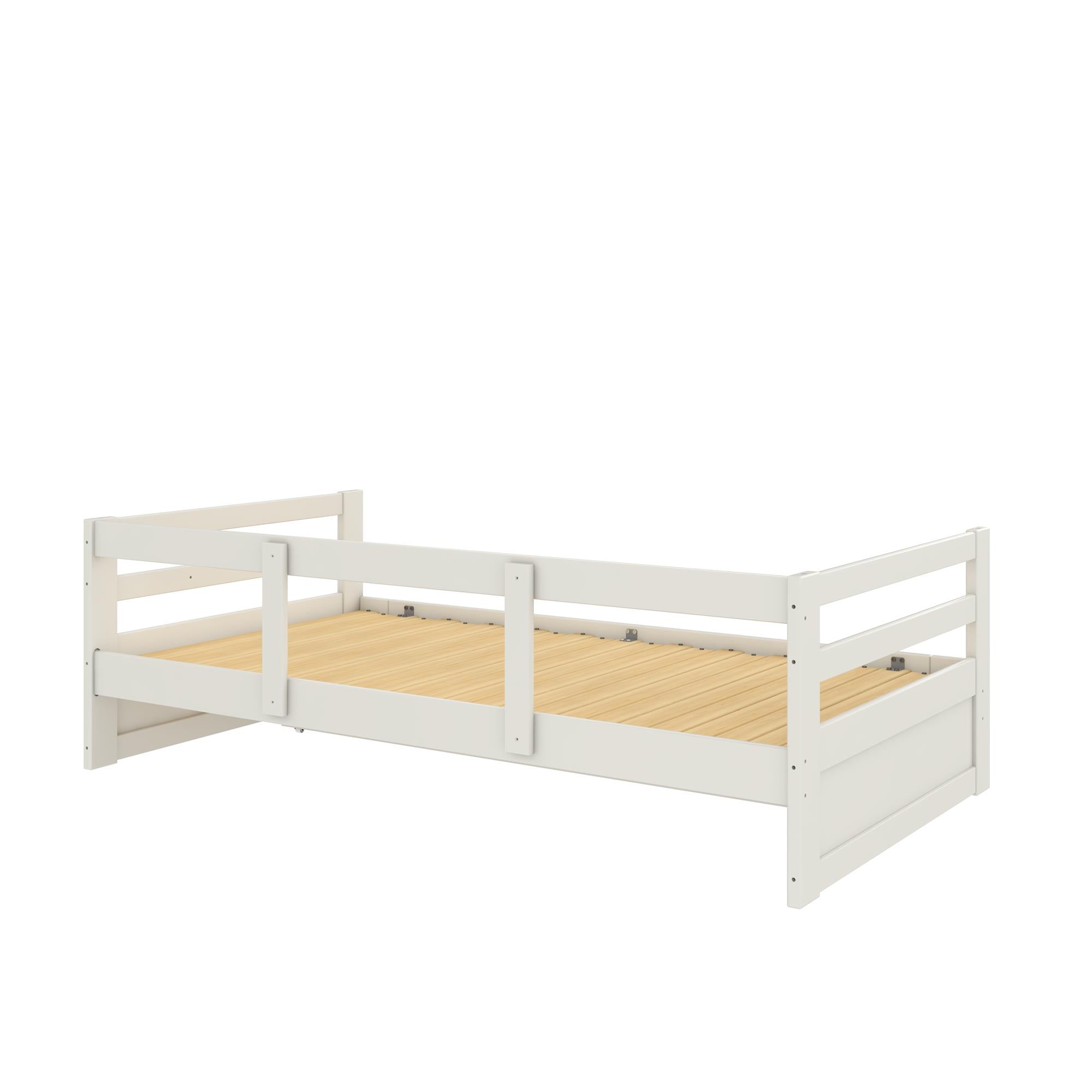 DHP Rhodes Twin to King Wood Daybed with Storage Drawer - White - Twin to King