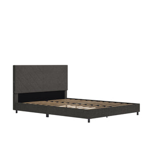 DHP Paxson Futon Sofa Bed with USB - Gray - Full
