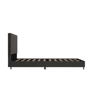 DHP Paxson Futon Sofa Bed with USB - Gray - Full
