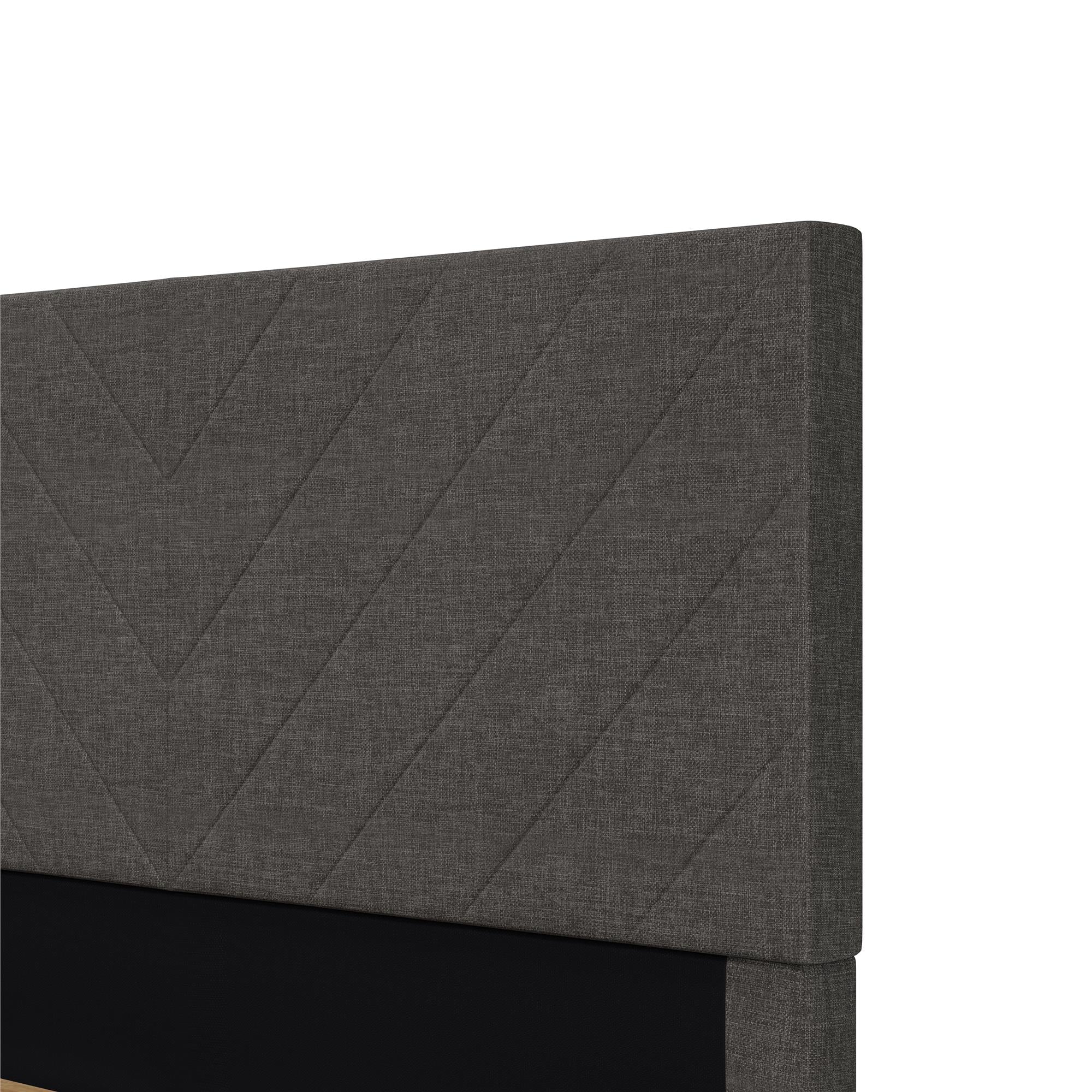 DHP Paxson Futon Sofa Bed with USB - Gray - Queen