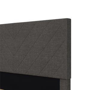 DHP Paxson Futon Sofa Bed with USB - Gray - Queen