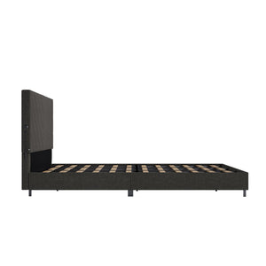 DHP Paxson Futon Sofa Bed with USB - Gray - King