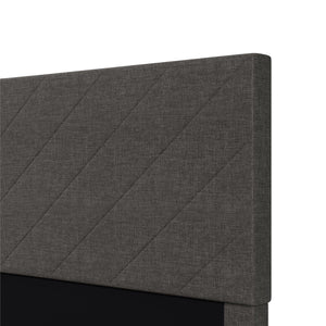 DHP Paxson Futon Sofa Bed with USB - Gray - King