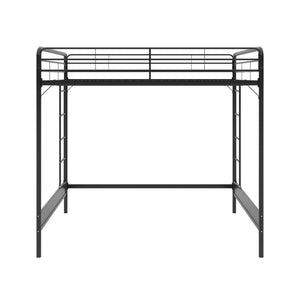 RealRooms Colten Loft Bed - Black - Full