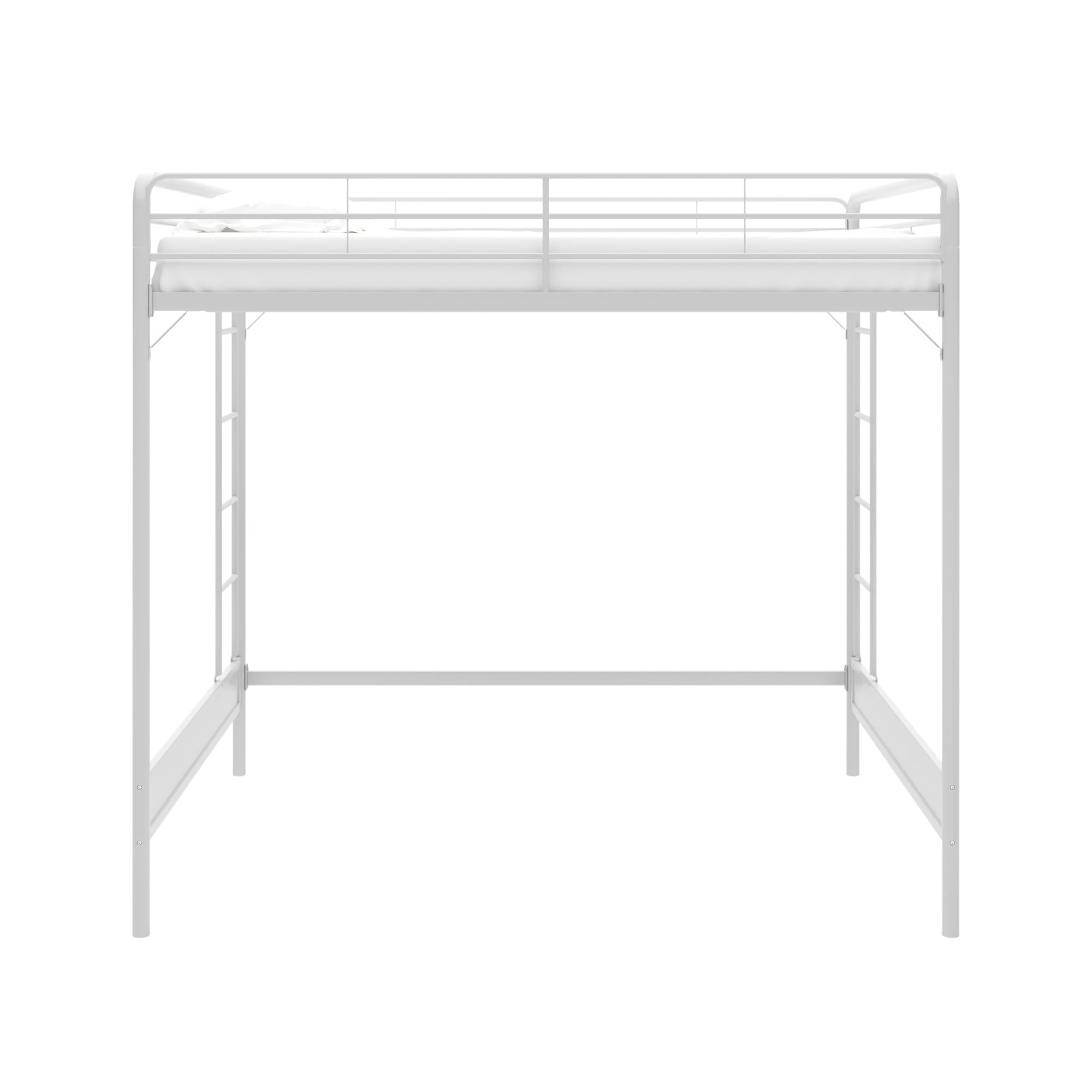RealRooms Colten Loft Bed - White - Full