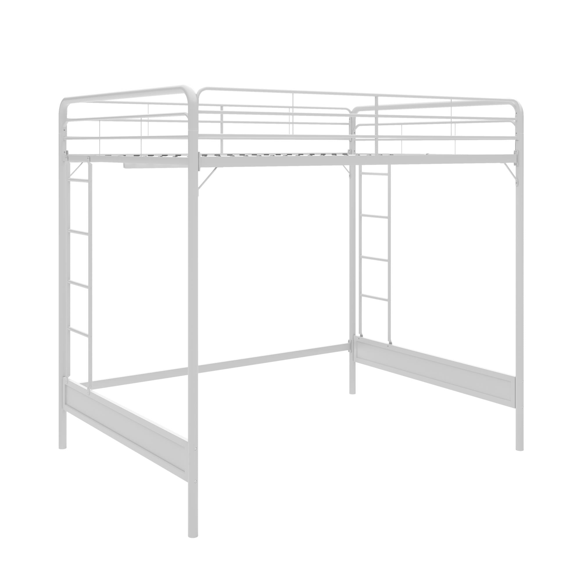 RealRooms Colten Loft Bed - White - Full