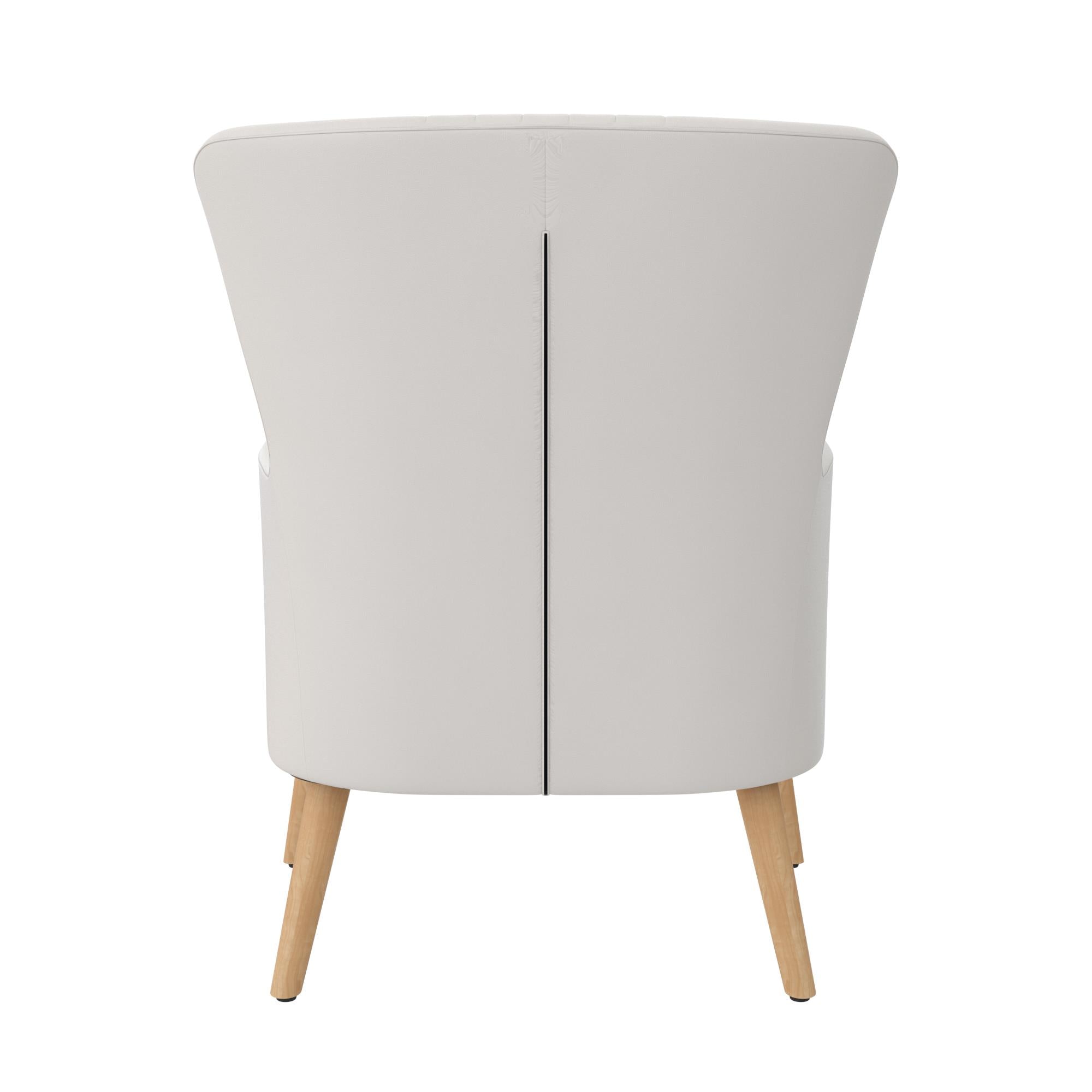Novogratz William Accent Chair - White