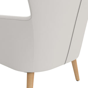 Novogratz William Accent Chair - White