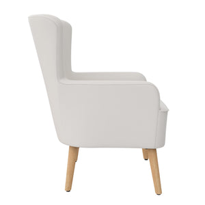 Novogratz William Accent Chair - White