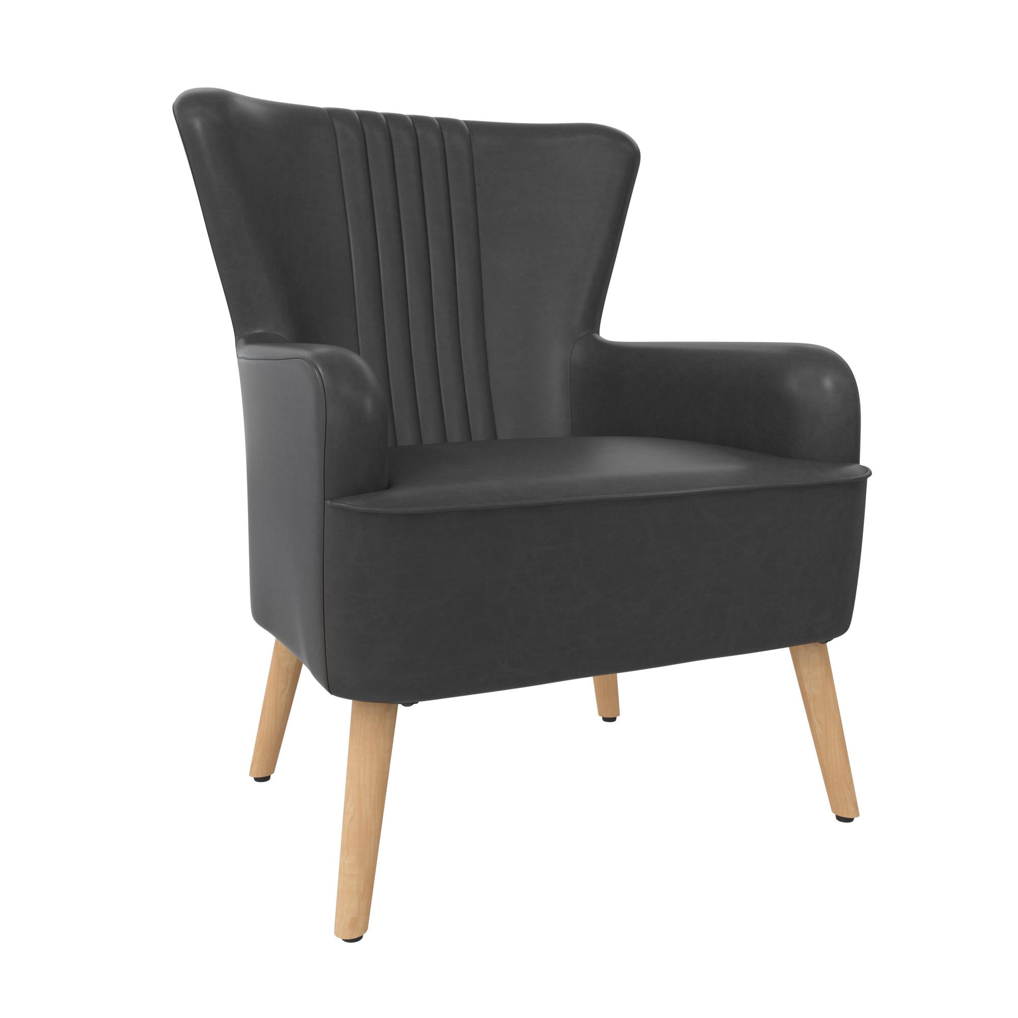 DHP Wynn Accent Chair - Dark Gray