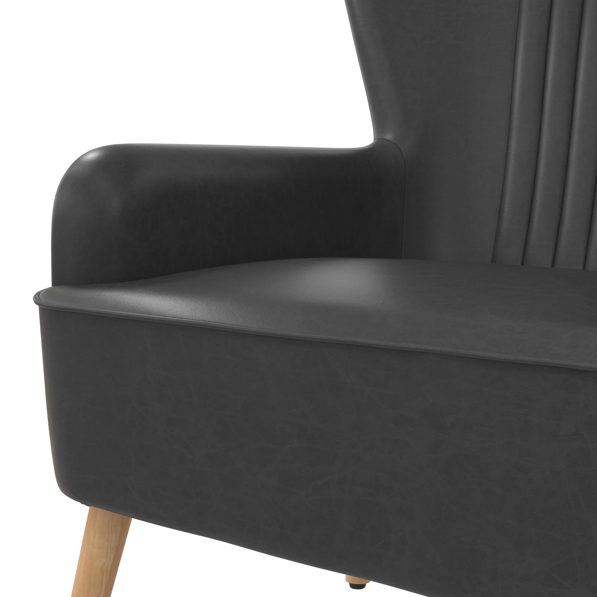 DHP Wynn Accent Chair - Dark Gray