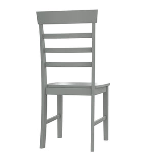 Novogratz Brooks 3-Piece Dining Set - Gray