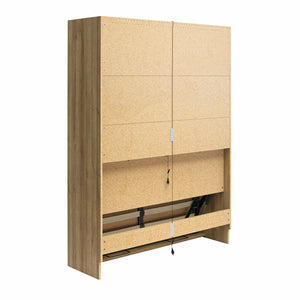Signature Sleep Impressions Murphy Bed with Cabinets - Natural - Queen