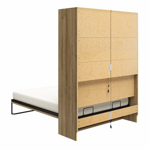 Signature Sleep Impressions Murphy Bed with Cabinets - Natural - Queen