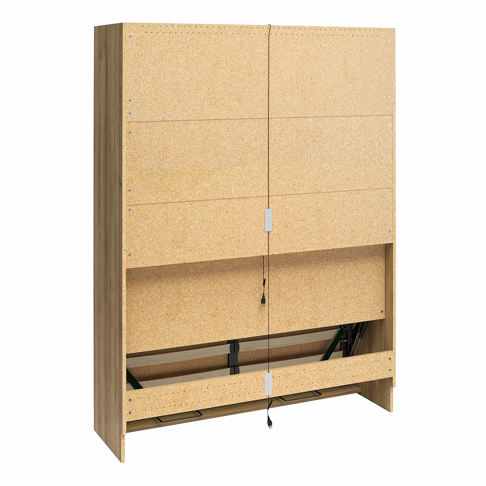 Signature Sleep Impressions Murphy Bed with Cabinets - Natural - Queen