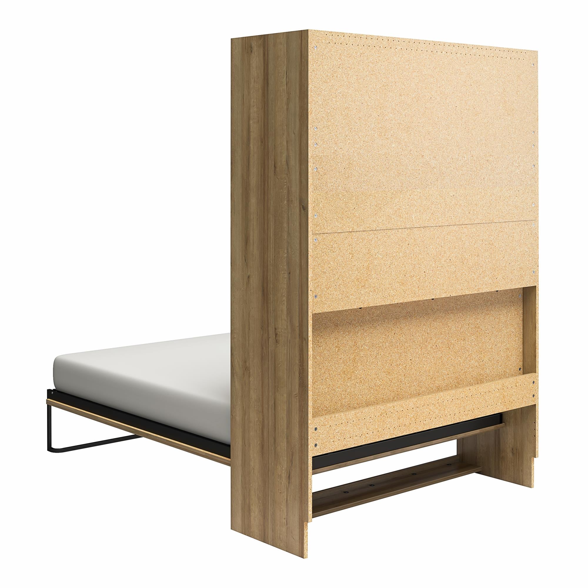 Signature Sleep Impressions Murphy Bed with Cabinets - Natural - Full