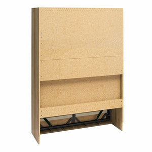 Signature Sleep Impressions Murphy Bed with Cabinets - Natural - Full