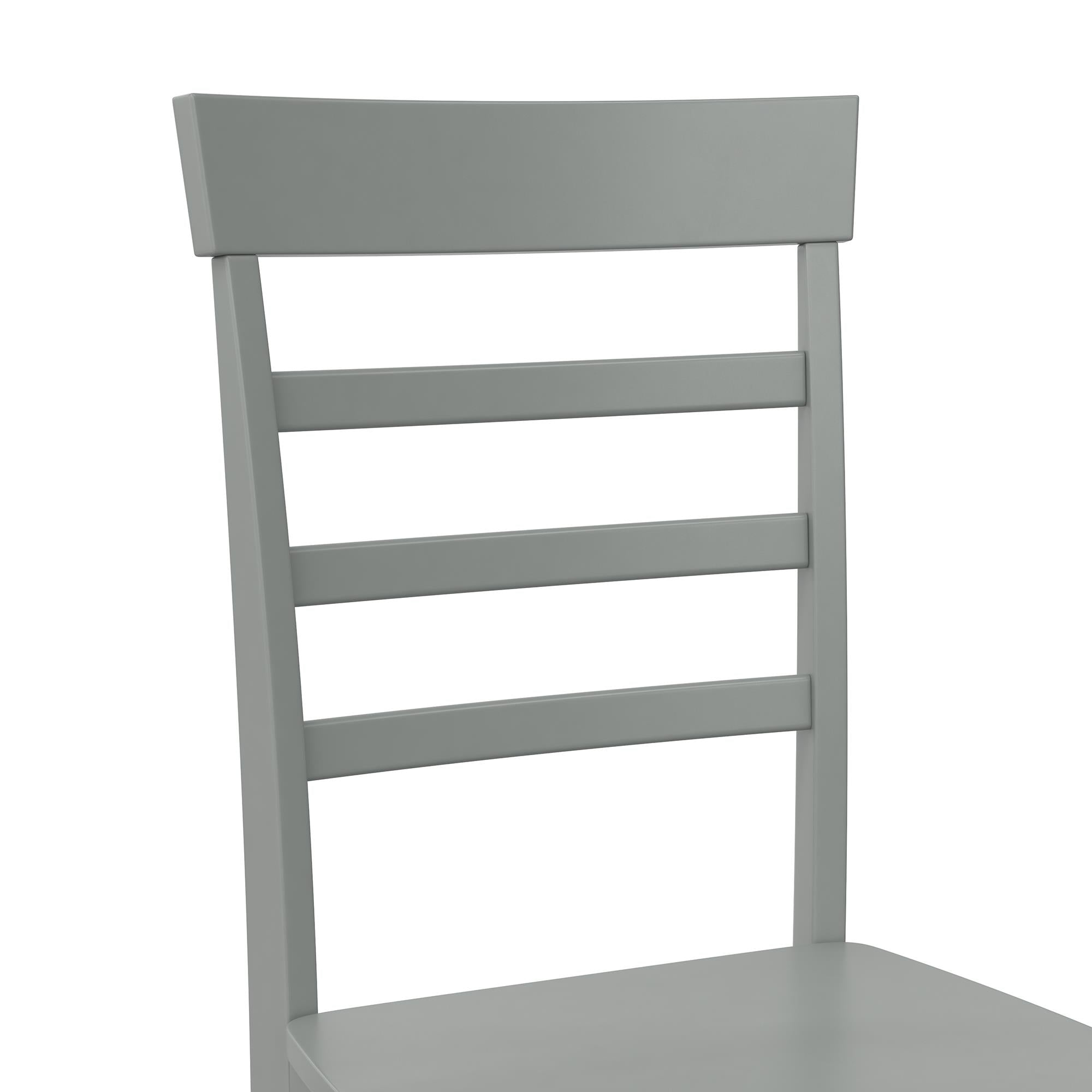 Novogratz Brooks 3-Piece Dining Set - Gray
