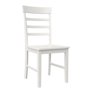 Novogratz Brooks 3-Piece Dining Set - White