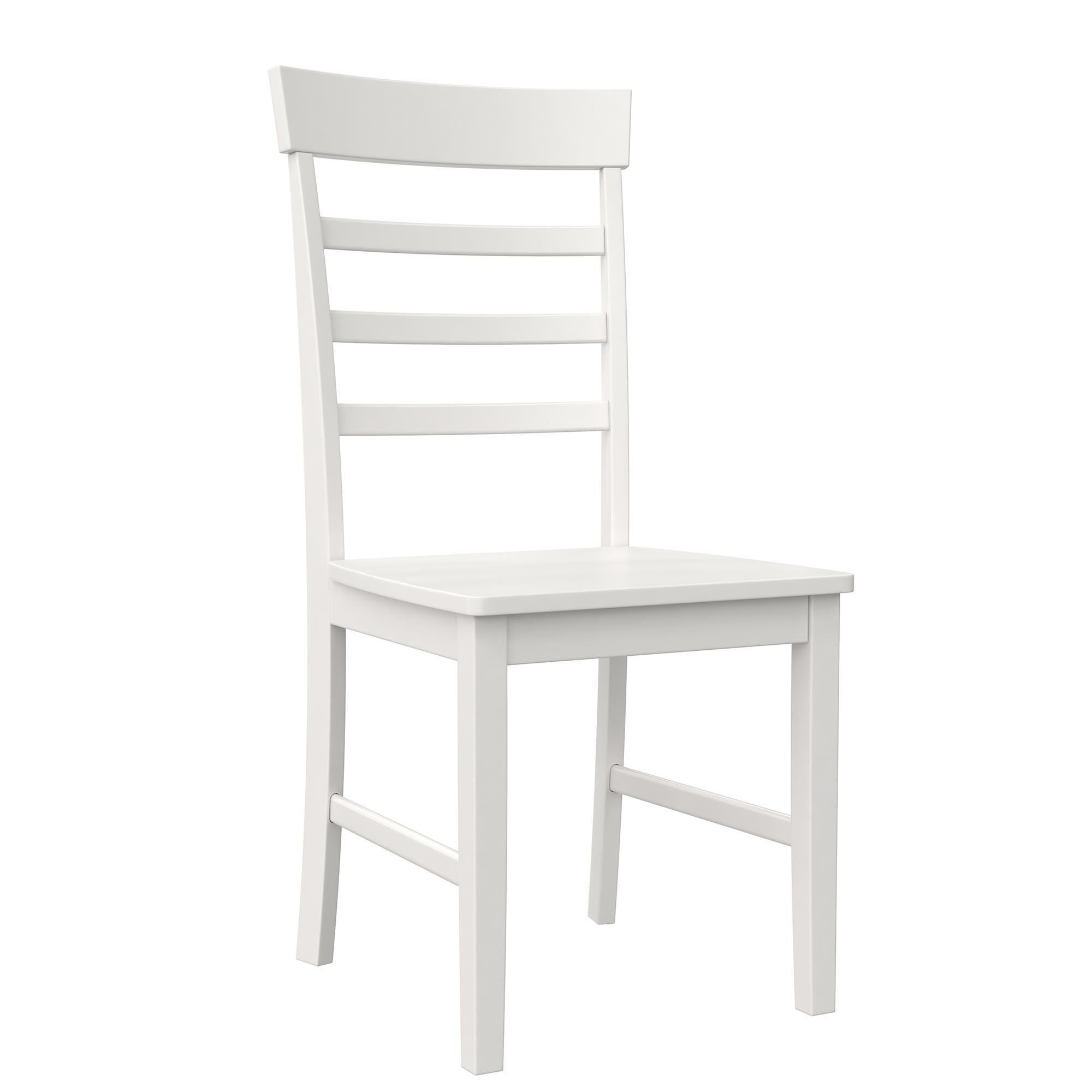 Novogratz Brooks 3-Piece Dining Set - White