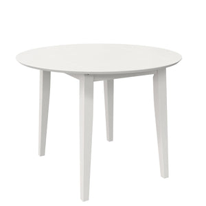 Novogratz Brooks 3-Piece Dining Set - White