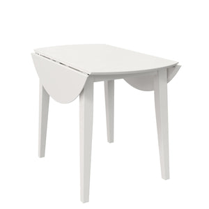 Novogratz Brooks 3-Piece Dining Set - White