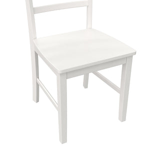 Novogratz Brooks 3-Piece Dining Set - White