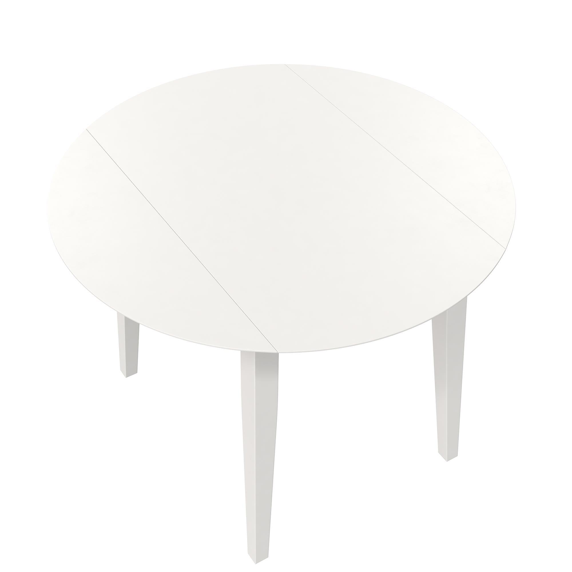 Novogratz Brooks 3-Piece Dining Set - White