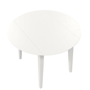 Novogratz Brooks 3-Piece Dining Set - White