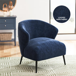 DHP Alice Accent Chair - Navy