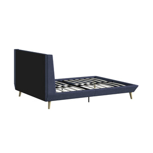 DHP Aliyah Upholstered Bed Frame - Blue - Full