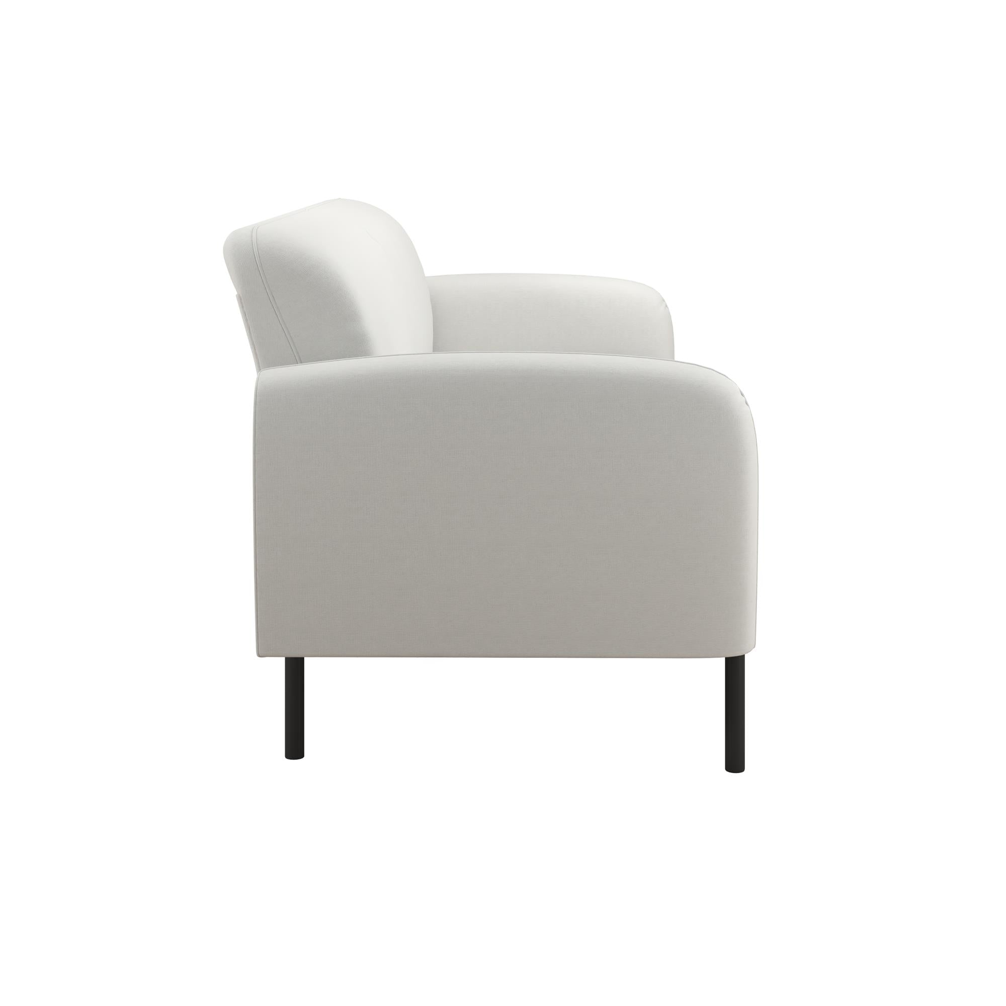 Mr. Kate Roxanne 73.5" Upholstered Sofa - Ivory Textured Chenille - 2-Seater
