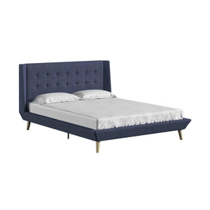 DHP Aliyah Upholstered Bed Frame - Blue - Full