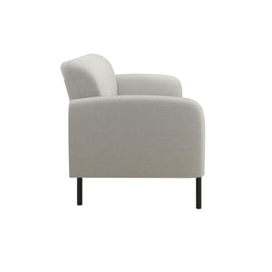 Mr. Kate Roxanne 73.5" Upholstered Sofa - Light Gray Textured Chenille - 2-Seater