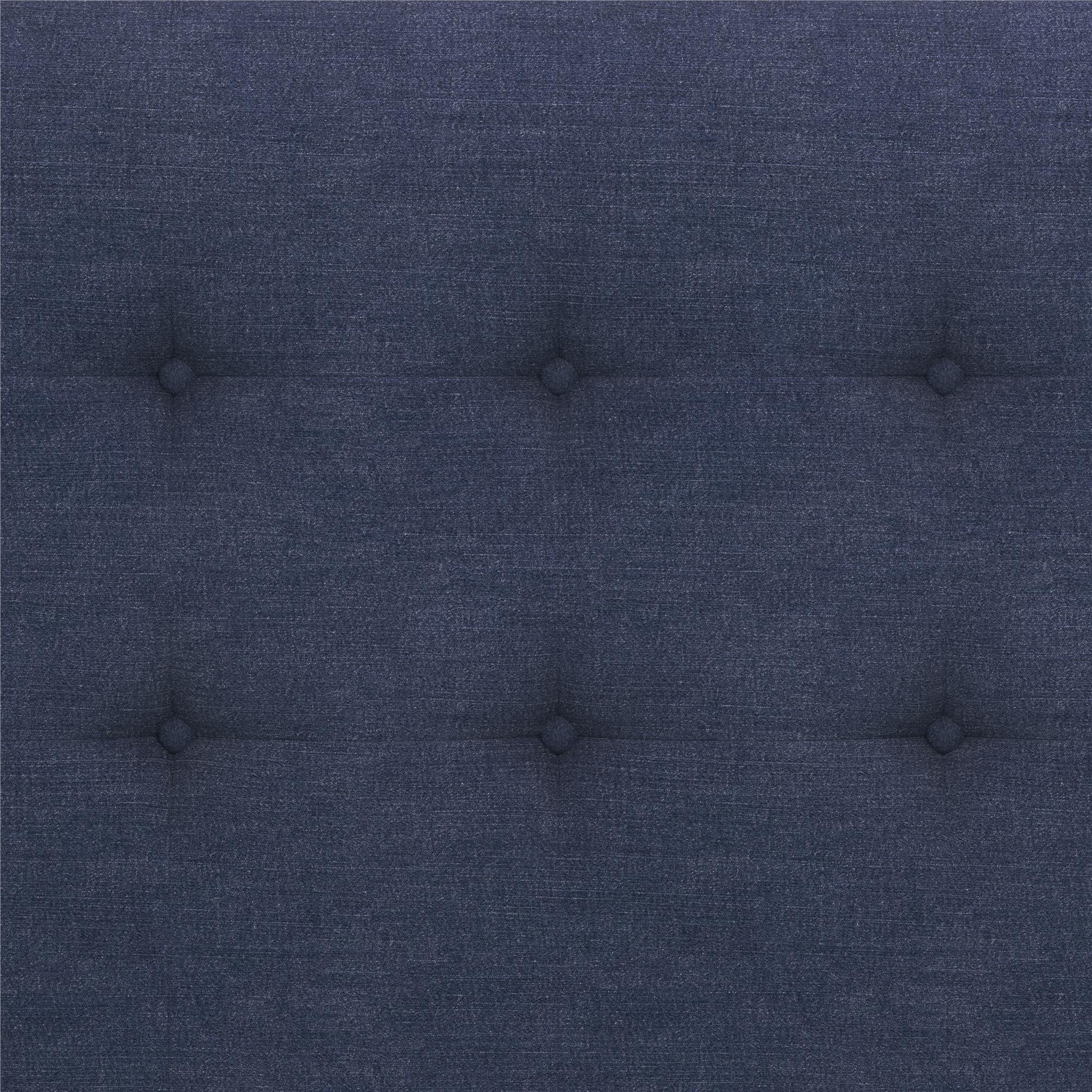 DHP Aliyah Upholstered Bed Frame - Blue - Full