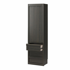 Signature Sleep Paramount Murphy Bed with Armoire Cabinets - Espresso - Queen