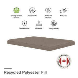 DHP Willow 6" Polyester Futon Mattress - Tan - Full
