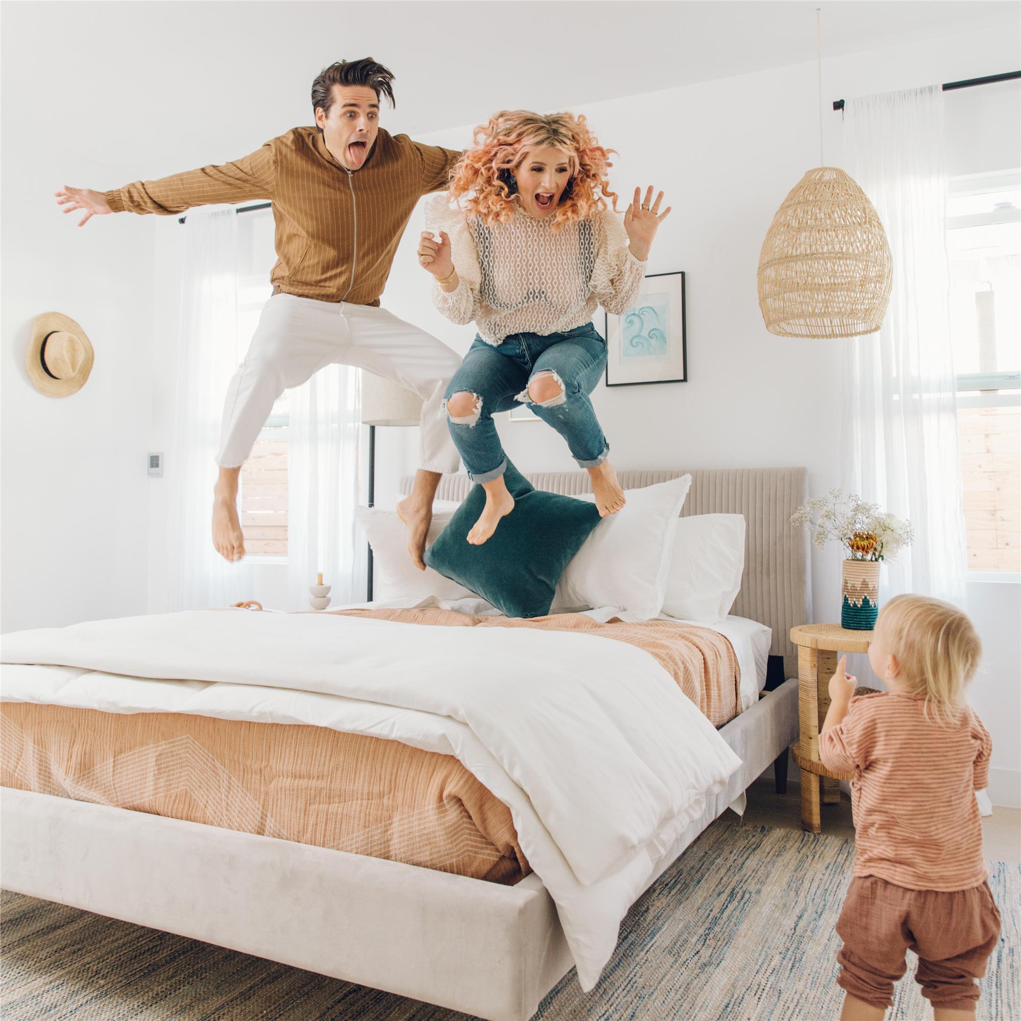 Mr. Kate Daphne Upholstered Bed - Blush - Queen