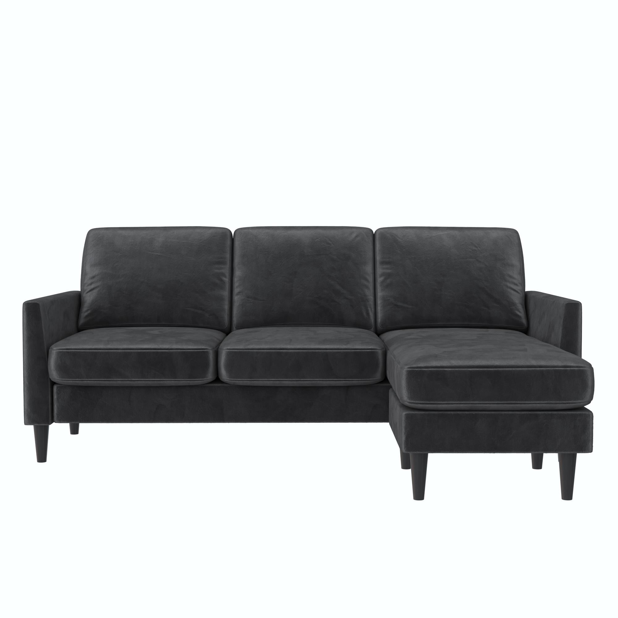 Mr. Kate Winston Reversible Sofa Sectional - Dark Gray