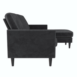 Mr. Kate Winston Reversible Sofa Sectional - Dark Gray