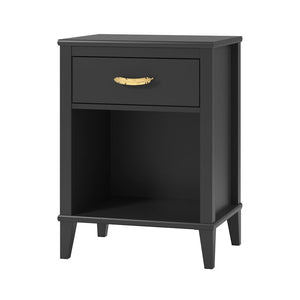 Monarch Hill Hawken Nightstand, Black - Black
