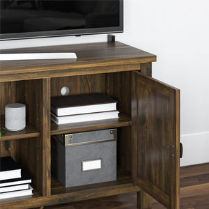 Ameriwood Home Farmington Easy Assembly Farmhouse TV Stand for TVs up to 65" - Century Barn Pine