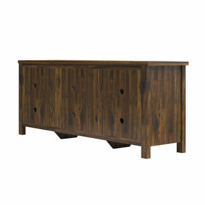Ameriwood Home Farmington Easy Assembly Farmhouse TV Stand for TVs up to 65" - Century Barn Pine