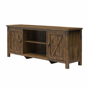 Ameriwood Home Farmington Easy Assembly Farmhouse TV Stand for TVs up to 65" - Century Barn Pine