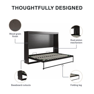 Signature Sleep Paramount Daybed Cabinet - Espresso - Full