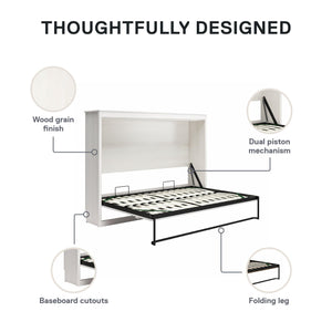 Signature Sleep Paramount Daybed Cabinet - Ivory Oak - Full
