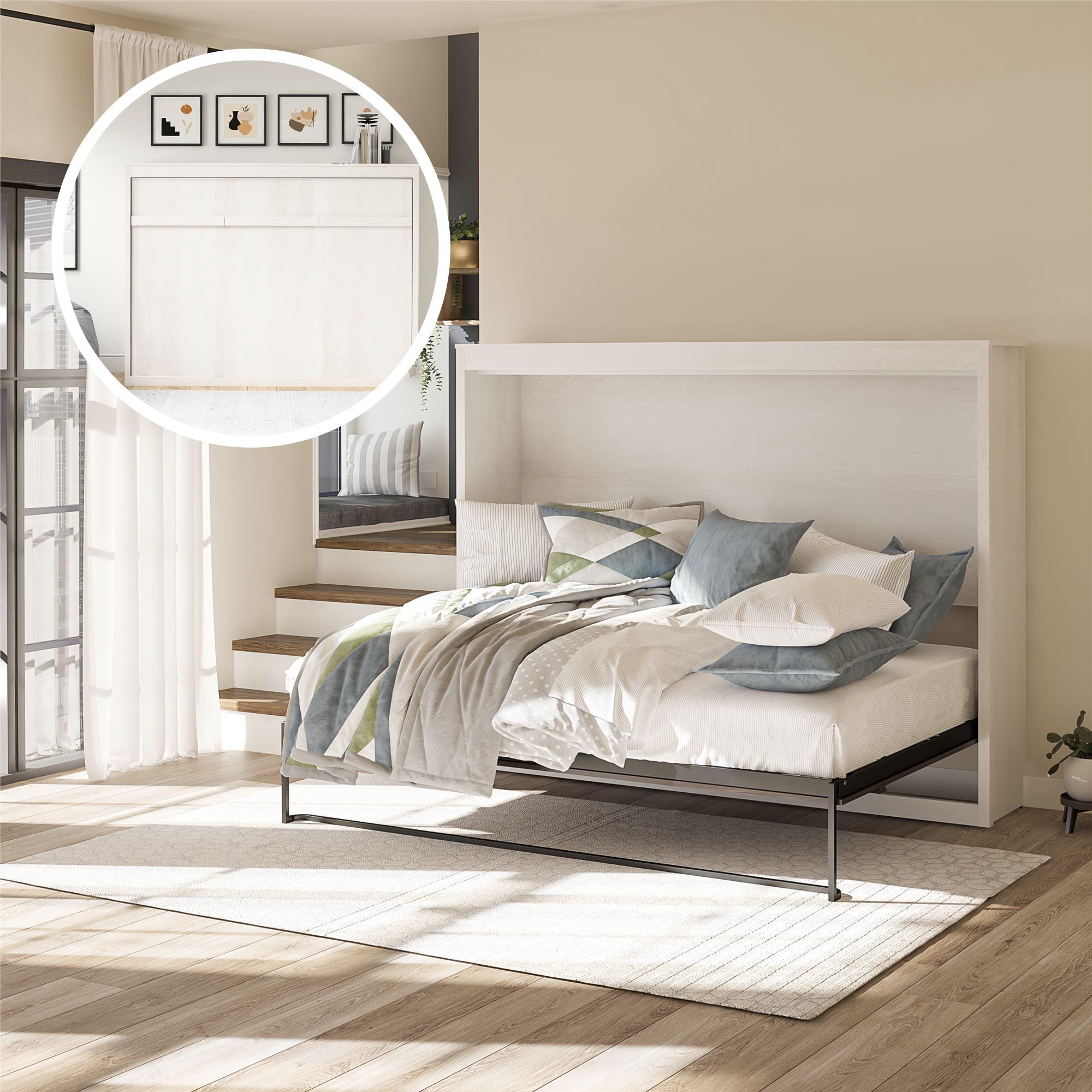 Signature Sleep Paramount Daybed Cabinet - Ivory Oak - Full