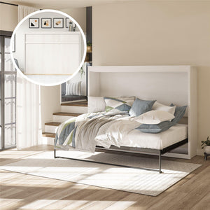 Signature Sleep Paramount Daybed Cabinet - Ivory Oak - Full