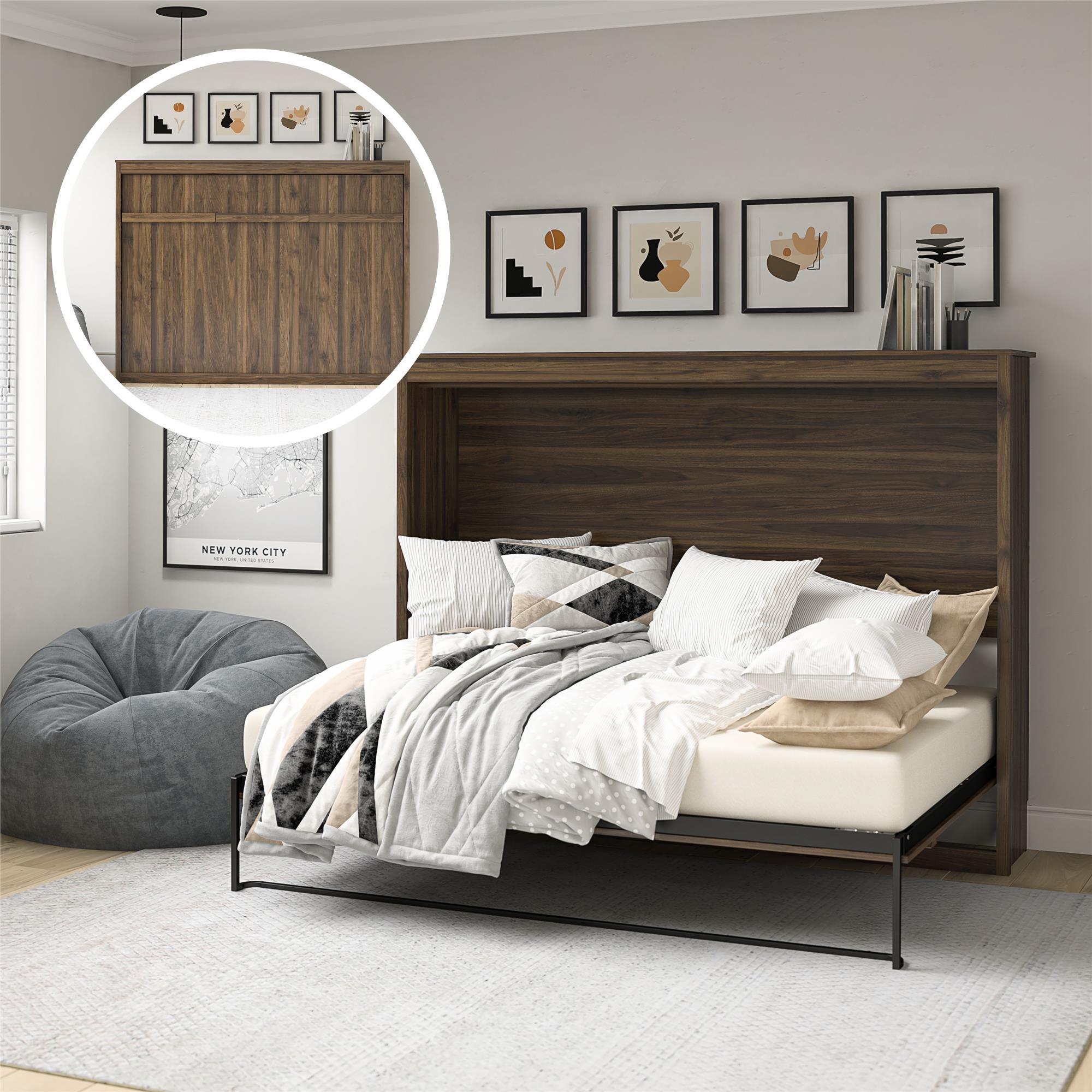 Signature Sleep Paramount Daybed Cabinet - Columbia Walnut - Full